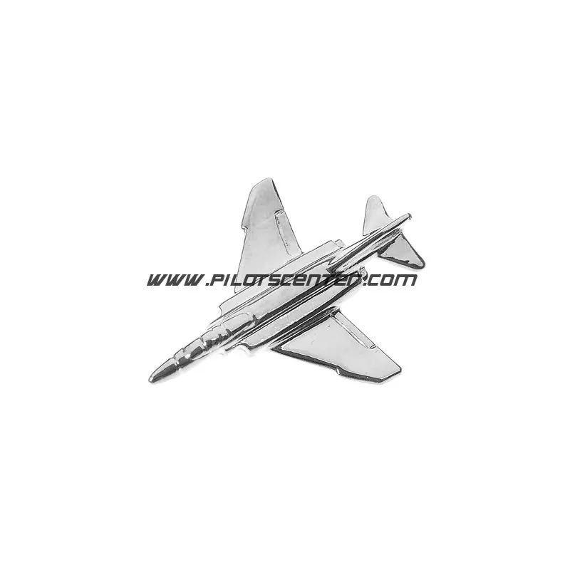 Pin F-4 Phantom Plateado