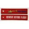 Llavero "Remove Before Flight R44 Raven"