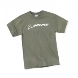 Camiseta Logo Boeing Militar