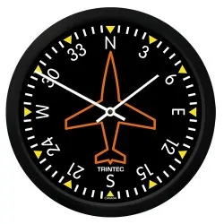 Reloj de pared Giro direccional clásico 25 cm