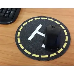Helipad mouse pad
