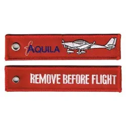Llavero "Remove Before Flight Aquila"