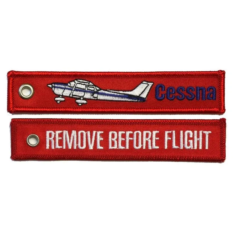 Remove Before Flight Cessna Keychain