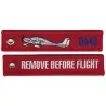 Llavero "Remove Before Flight DA40"