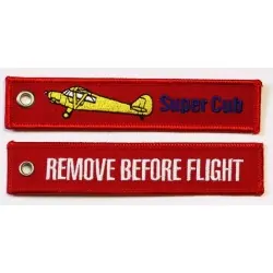 Llavero "Remove Before Flight Super Cub"