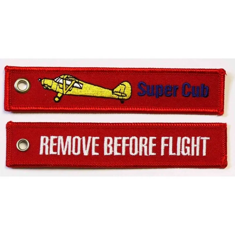 Llavero "Remove Before Flight Super Cub"