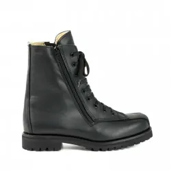 Botas de vuelo de piel