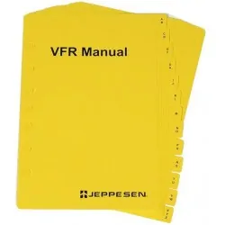 Pestañas alfabéticas para Manual VFR Jeppesen