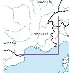 VFR 1:500.000 Chart - France
