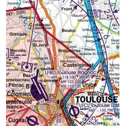 VFR 1:500.000 Chart - France