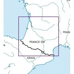 VFR 1:500.000 Chart - France
