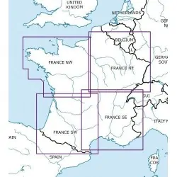 VFR 1:500.000 Chart - France