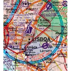 Carta VFR 1:500.000 Portugal