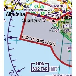 Carta VFR 1:500.000 Portugal