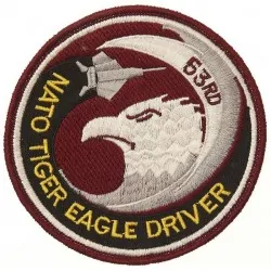 NATO TIGER EAGLE DRIVER patch