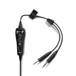 A20® Headset cable, dual plug
