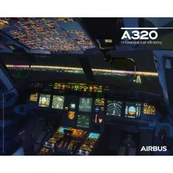 Poster Airbus A320 - Cabina