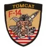 F-14 TOMCAT Badge Patch