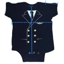 Body uniforme de piloto