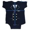 Pilot Uniform Baby Bodysuit - 6 months