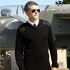 V-neck NATO Pilot Jumper - Black