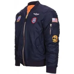 MA1® KIDS FLIGHT JACKET W. PATCHES