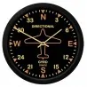 Vintage Directional Gyro Round wall clock