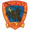APACHE REDSKINS patch