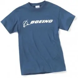 Camiseta Boeing Azul Crepúsculo