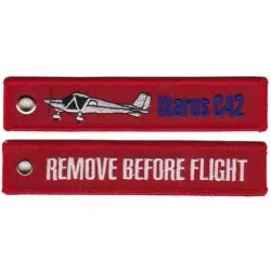 Llavero Remove Before Flight - Ikarus C42