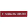 Llavero "FASTEN SEAT BELT BEFORE FLIGHT"