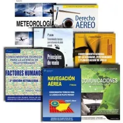 Private Pilot textbooks set - Spanish