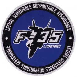 Parche redondo F-35