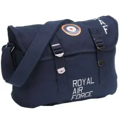 Fostex RAF Army Canvas Kampftasche Schultertasche Bag WWII Kokarde Royal Airforce USAAF 
