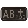 Parche PVC Grupo Sanguíneo