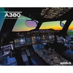 Airbus A380 cockpit poster