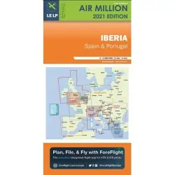 AirMillion VFR IBERIA Chart 2021