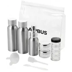 Airbus Aluminium travel bottle set