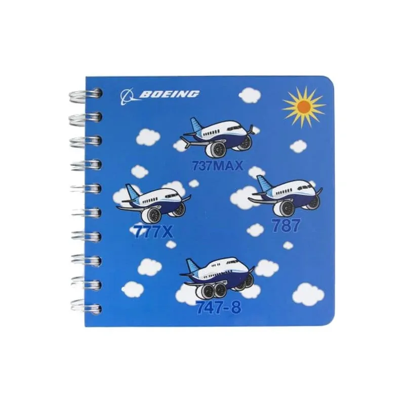 Cuaderno Boeing "Regordete"