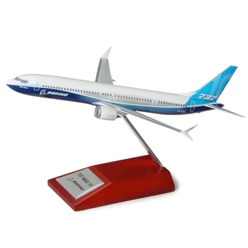 737 MAX Snap-Together Model with Wood Base