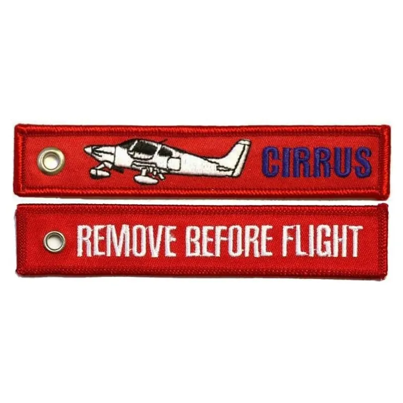 Llavero "Remove Before Flight CIRRUS"