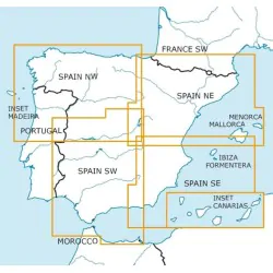 VFR 1:500.000 ROGERS DATA Chart - Spain