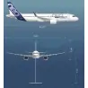 Maqueta de avión Airbus A320neo escala 1:400