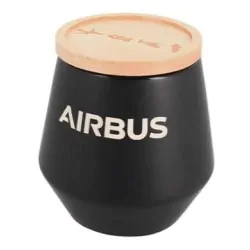 Taza negra Airbus