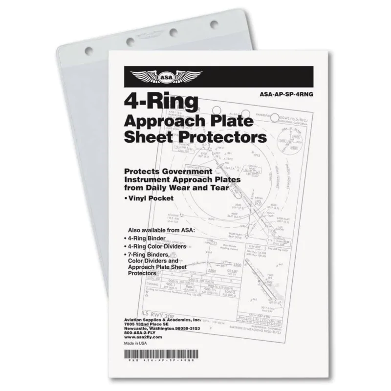 ASA 4-Ring Sheet Protectors