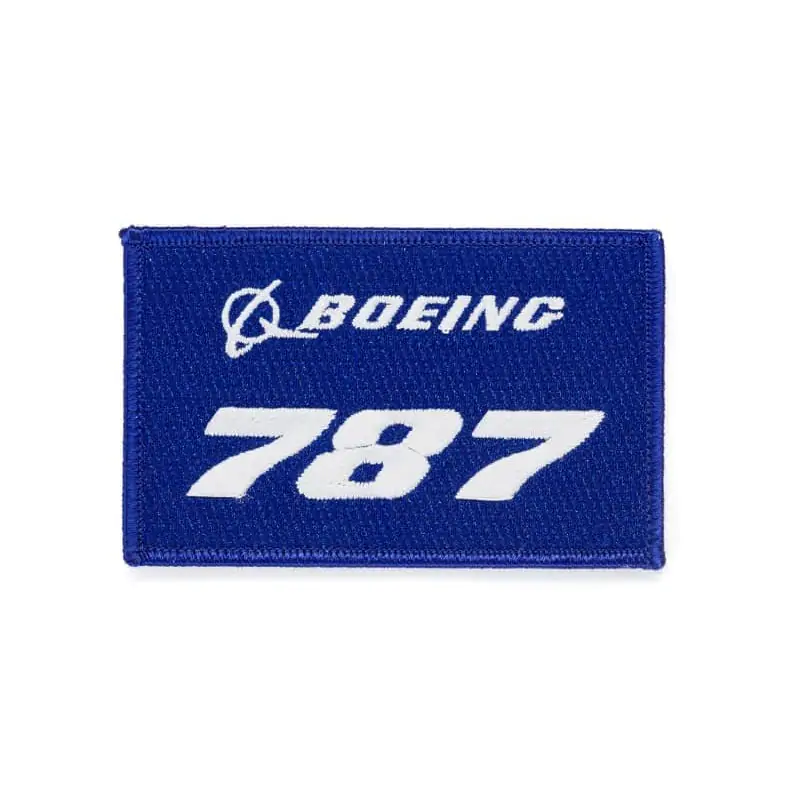 Boeing 787 Dreamliner Stratotype Embroidered Patch