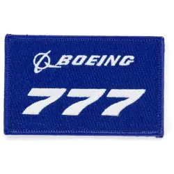 Boeing 777 Stratotype Embroidered Patch