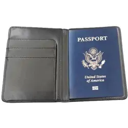 Funda pasaporte aviones
