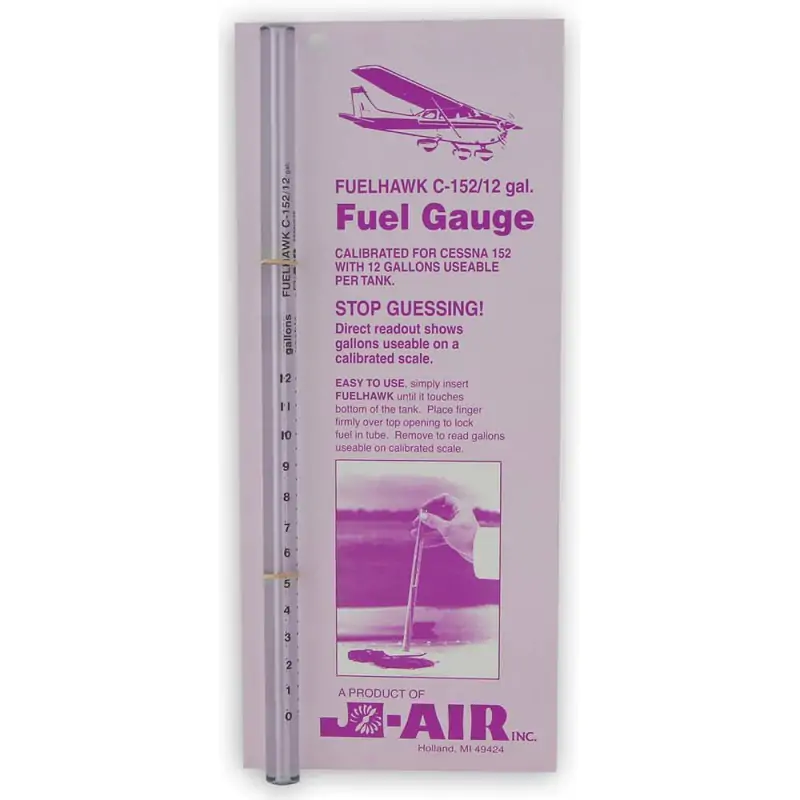 Fuel Gauge for Cessna 152 12 GAL