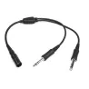 LEMO to General Aviation headset adapter